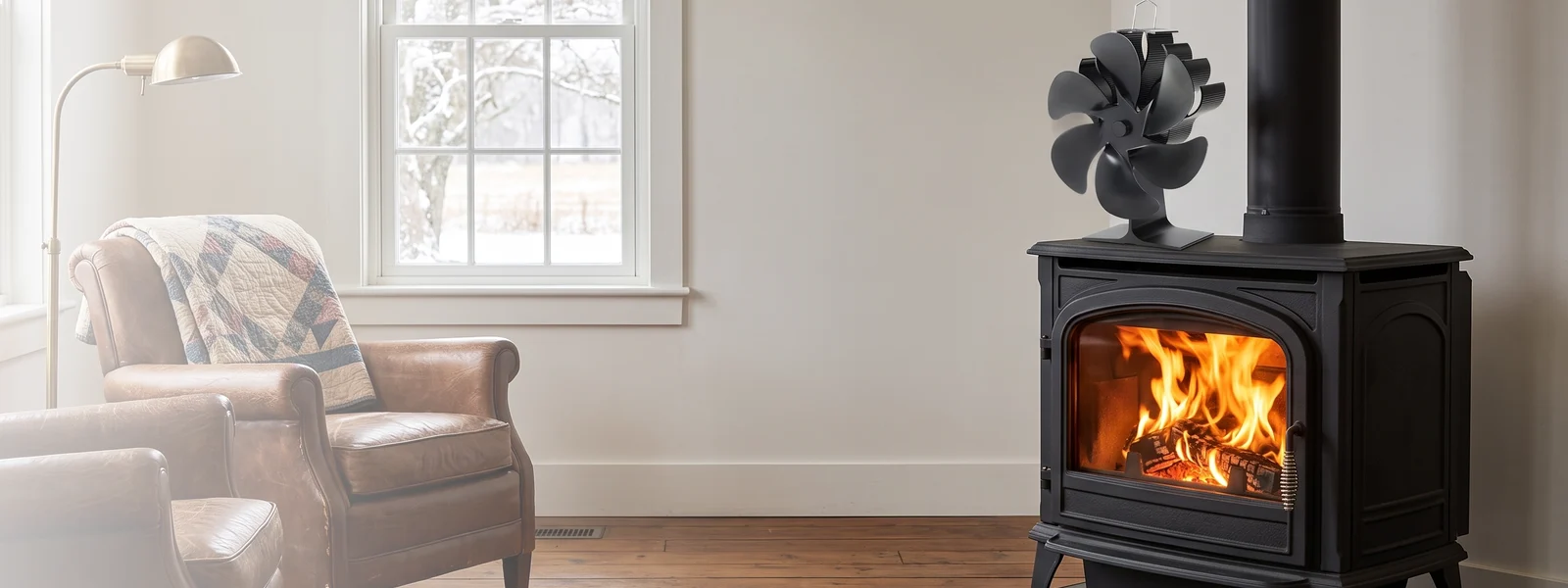 Move the Heat Off Your Wood Stove and Into the Room
