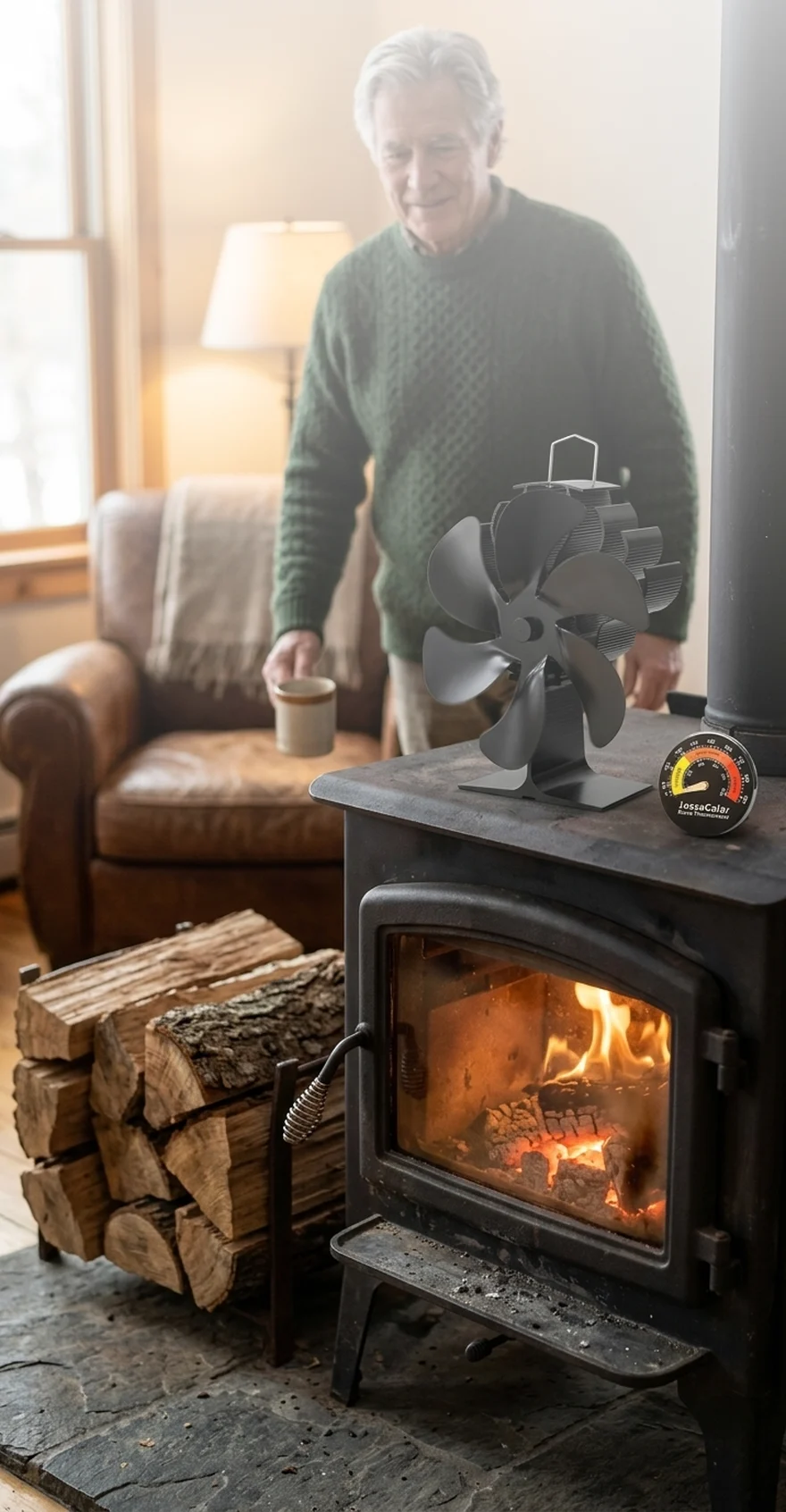 Move the Heat Off Your Wood Stove and Into the Room